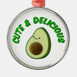 Cute And Delicious Avocado Metal Tree Decoration