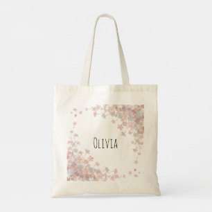 Cute and Elegant Flowers Tote Bag