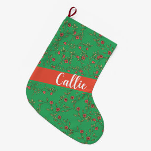 Cute and Elegant Large Christmas Stocking