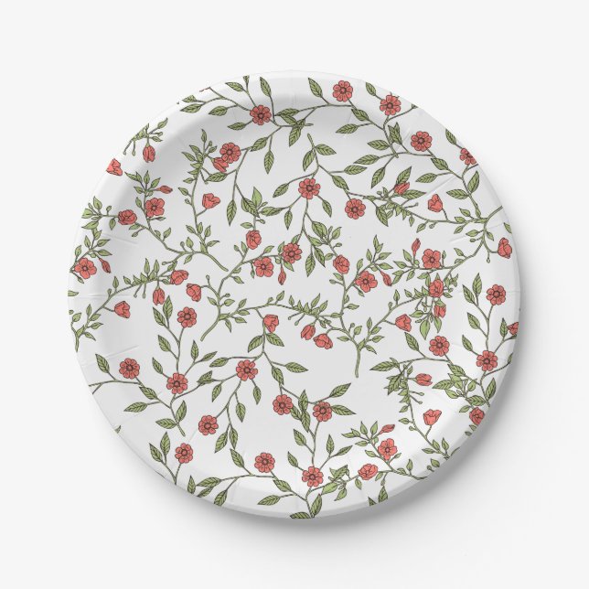 Cute and elegant  paper plate (Front)