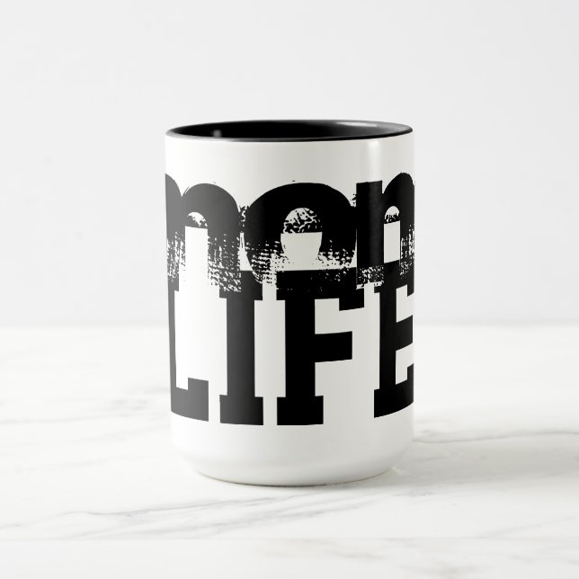cute and fun MOM LIFE | Mug (Center)