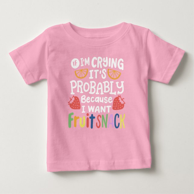 Cute and Funny Baby T-Shirt (Front)