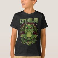 Cute And Funny Cathulhu Kawaii Cat Cthulhu