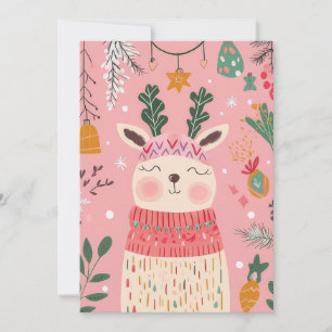 Cute and Funny Christmas Greeting Card