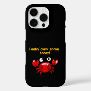 Cute and Funny Crab Design for Ocean Lovers iPhone 16 Pro Case