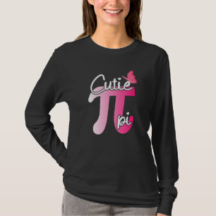 Cute And Funny Cutie Pi Math Pie Butterfly Adorabl T-Shirt