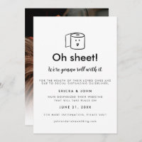 Cute and Funny Downsized Wedding Photo