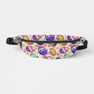 Cute and Funny Easter Eggs Cartoon Bum Bags