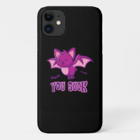 Cute and Funny Halloween Vampire Bats You Suck