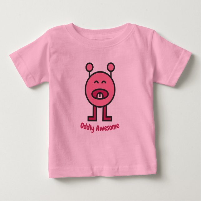 cute and funny monster cartoon kid T shirt (Front)
