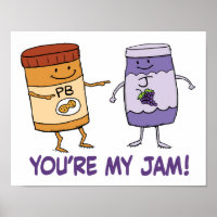 Cute and Funny Peanut Butter You’re My Jam