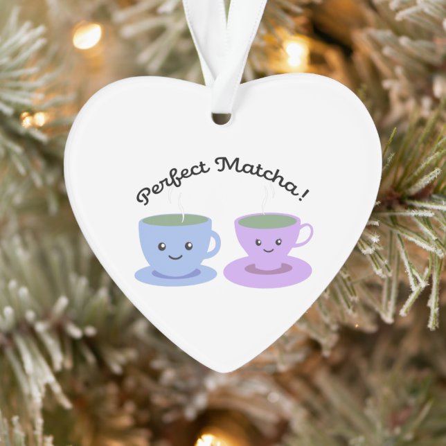 Cute and Funny Perfect Matcha Ornament (Tree)