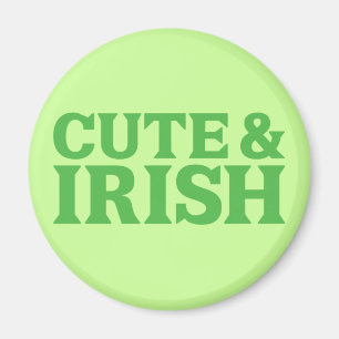 Cute and Irish Magnet