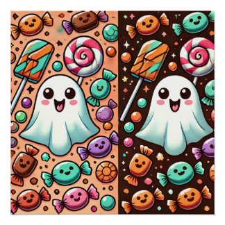 cute and lively poster paper