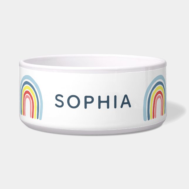 Cute and Modern Rainbow Dog (Front)