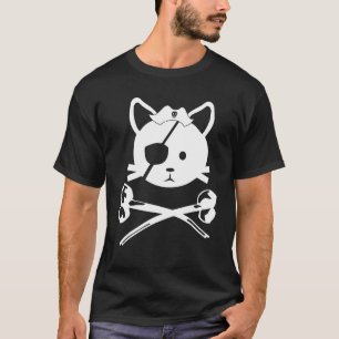 Cute And  Pirate Kids Cat 3 T-Shirt