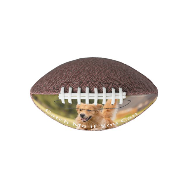 Cute and Playful Dog Design Football (Front)