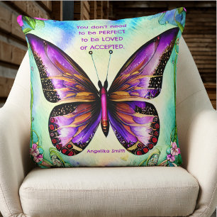 Cute and Positive Self Love with Custom Name Cushion