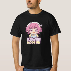 Cute and Retro Anime Character Artwork T-Shirt