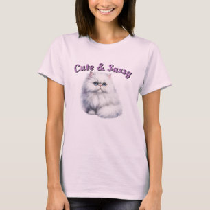 Cute and Sassy Cat T-Shirt