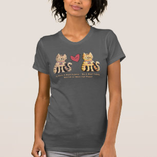 Cute and Scruffy Cats Personalised T-Shirt