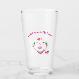 Cute and Simple Mom's Glass