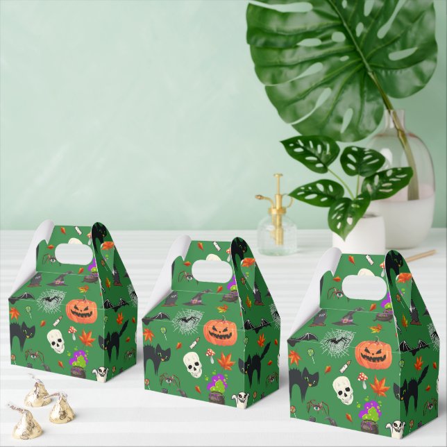 Cute And Spooky Halloween Favour Box (Multiple)