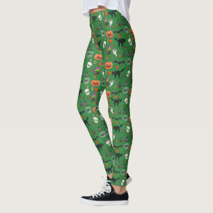 Cute And Spooky Halloween Leggings