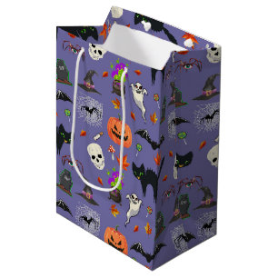 Cute And Spooky Halloween Medium Gift Bag