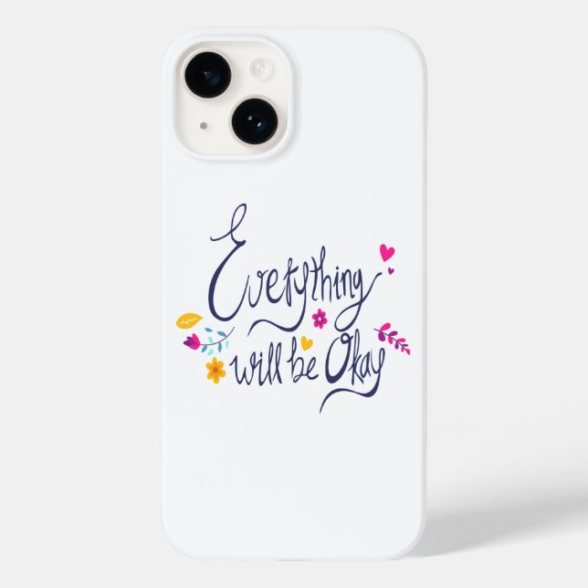 Cute and Touching Sayings from Kids Graphic Design Case-Mate iPhone Case (Back)