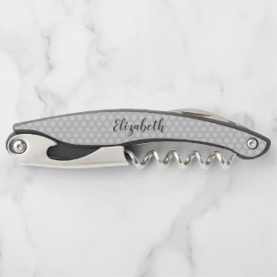 Cute and trendy polka dots corkscrew
