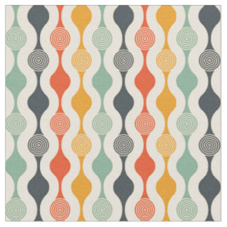 Cute and Trendy Vintage Abstract Fabric