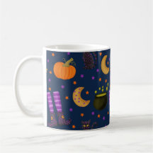 Cute and Whimsical Halloween Pattern