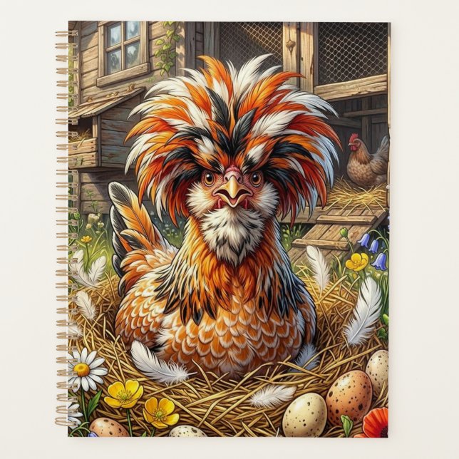 Cute and Whimsical Polish Chicken Coop Planner (Front)