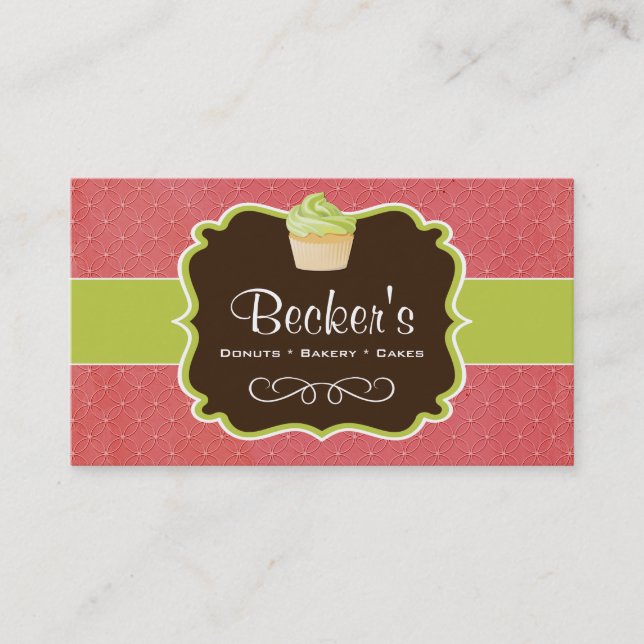 Cute and WhimsicalBakery Business Card (Front)