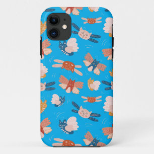 Cute angel cats pattern  Case-Mate iPhone case