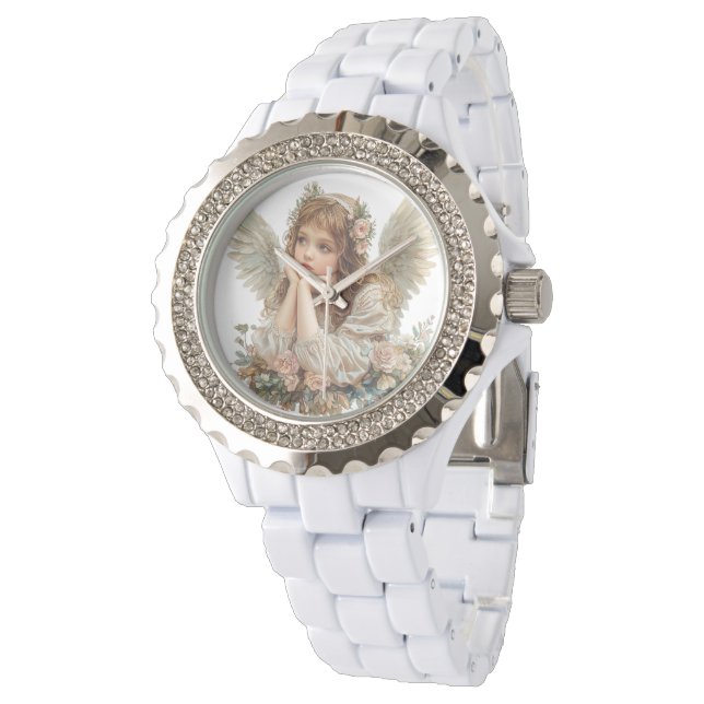 Cute Angel / Cherub / Guardian Angel Watch (Angled)