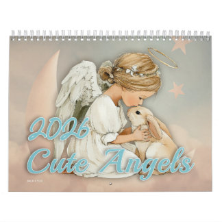 Cute Angels 2026 Calendar