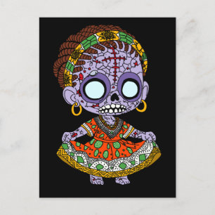 Cute Angolan Zombie Postcard