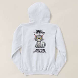 Cute Angry Cat Sweatshirt