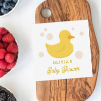 Cute animal bird toy. Yellow bath duck baby shower