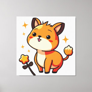 Cute Animal Canvas Print