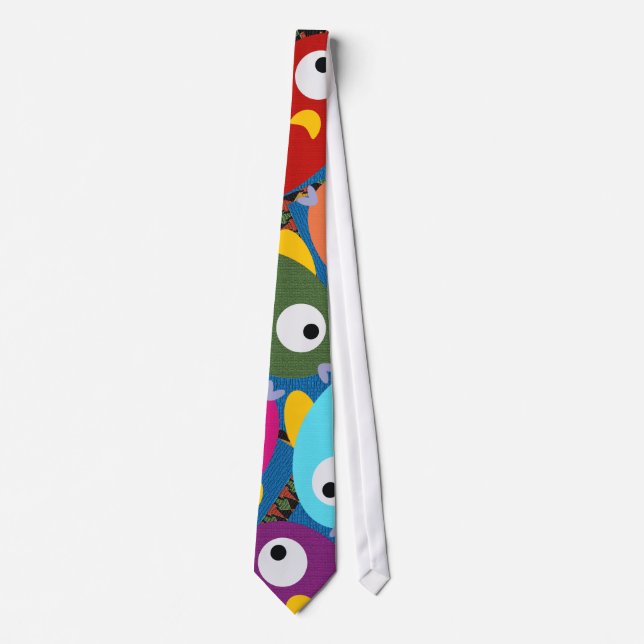 Cute animal cartoon ties: Fish Tie (Front)