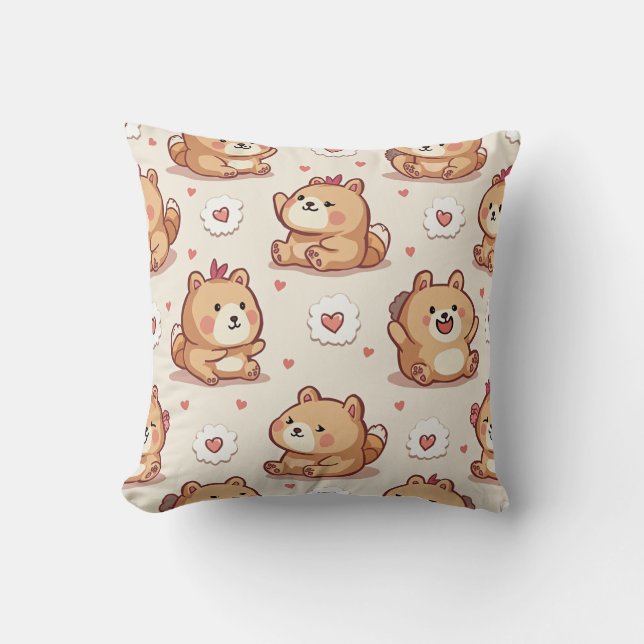  cute animal cushions (Front)