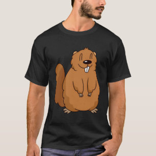 Cute Animal Design Featuring An Illustration Of A  T-Shirt