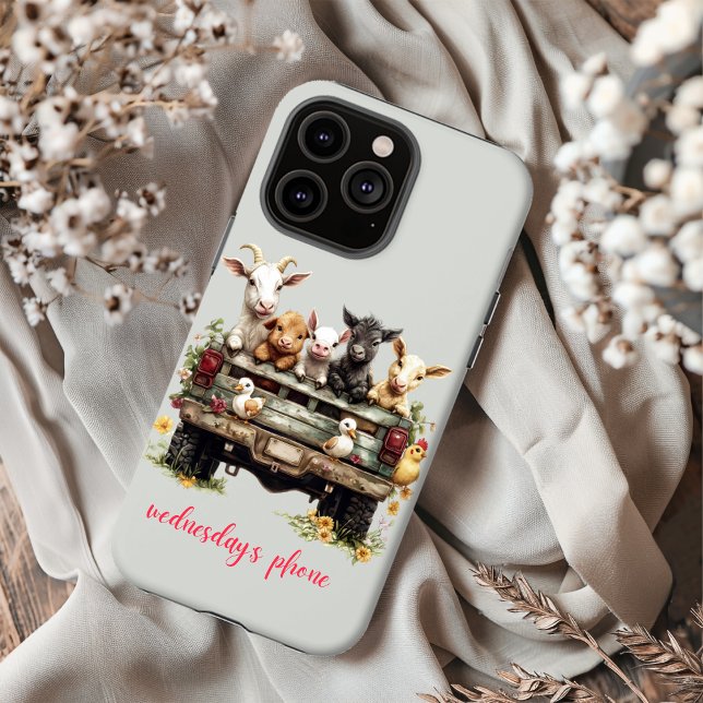 Cute Animal Farm On Phone Case (Creator Uploaded)