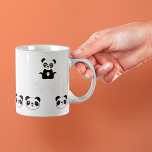 Cute animal friendly panda bear Classic Mug, 11 oz Coffee Mug