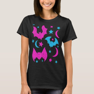 Cute Animal Halloween Women Girls Kids Idea Bat T-Shirt