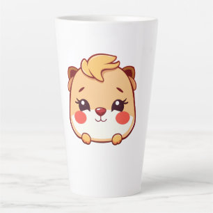 Cute animal latte mug