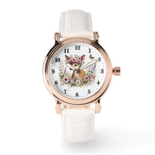 Cute animal lovers deer watch
